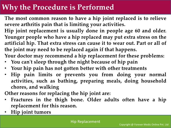 Hip Replacement Bilateral surgery & Treatment MedicYatra