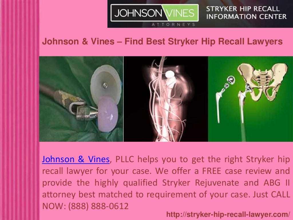 Hip replacement recall lawsuits