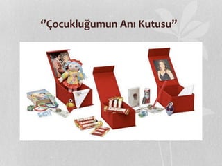 ‘’Çocukluğumun Anı Kutusu’’ 
 