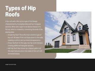 HIP ROOF VS. GABLE ROOF