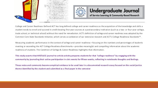 Community service essay titles