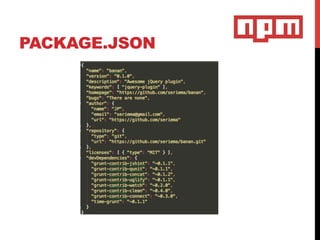 PACKAGE.JSON
 