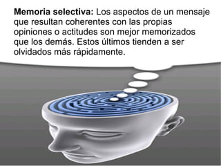 Si uno no está interesado en un tema en particular, es difícil que adquiera información. Por otro lado, quien está informado sobre algo tiende a interesarse más por ese tema.  Se da un funcionamiento en el cual los no informados tienden a ser  afectados cada vez menos  por una campaña determinada,  mientras que crece el interés entre los informados. Interés 