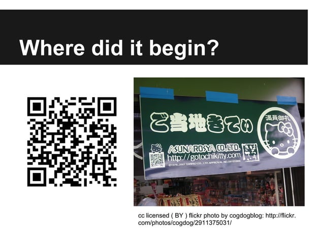 Hip to be square:QR Codes for Libraries | PPT