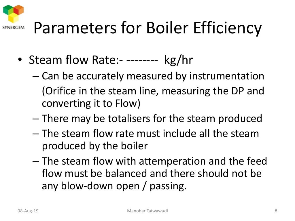 Boiler Efficiency Calculations