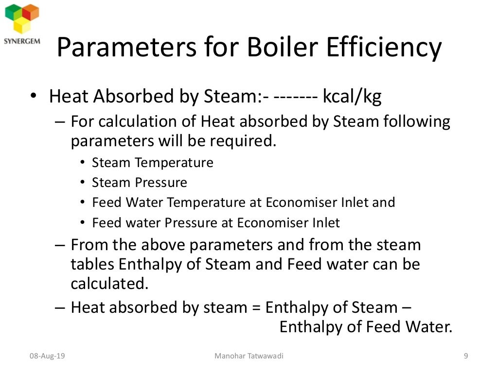 Boiler Efficiency Calculations
