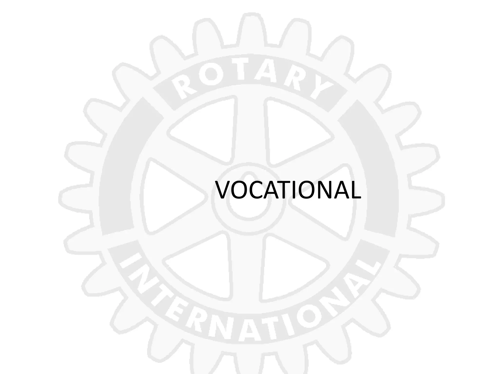 VOCATIONAL
 