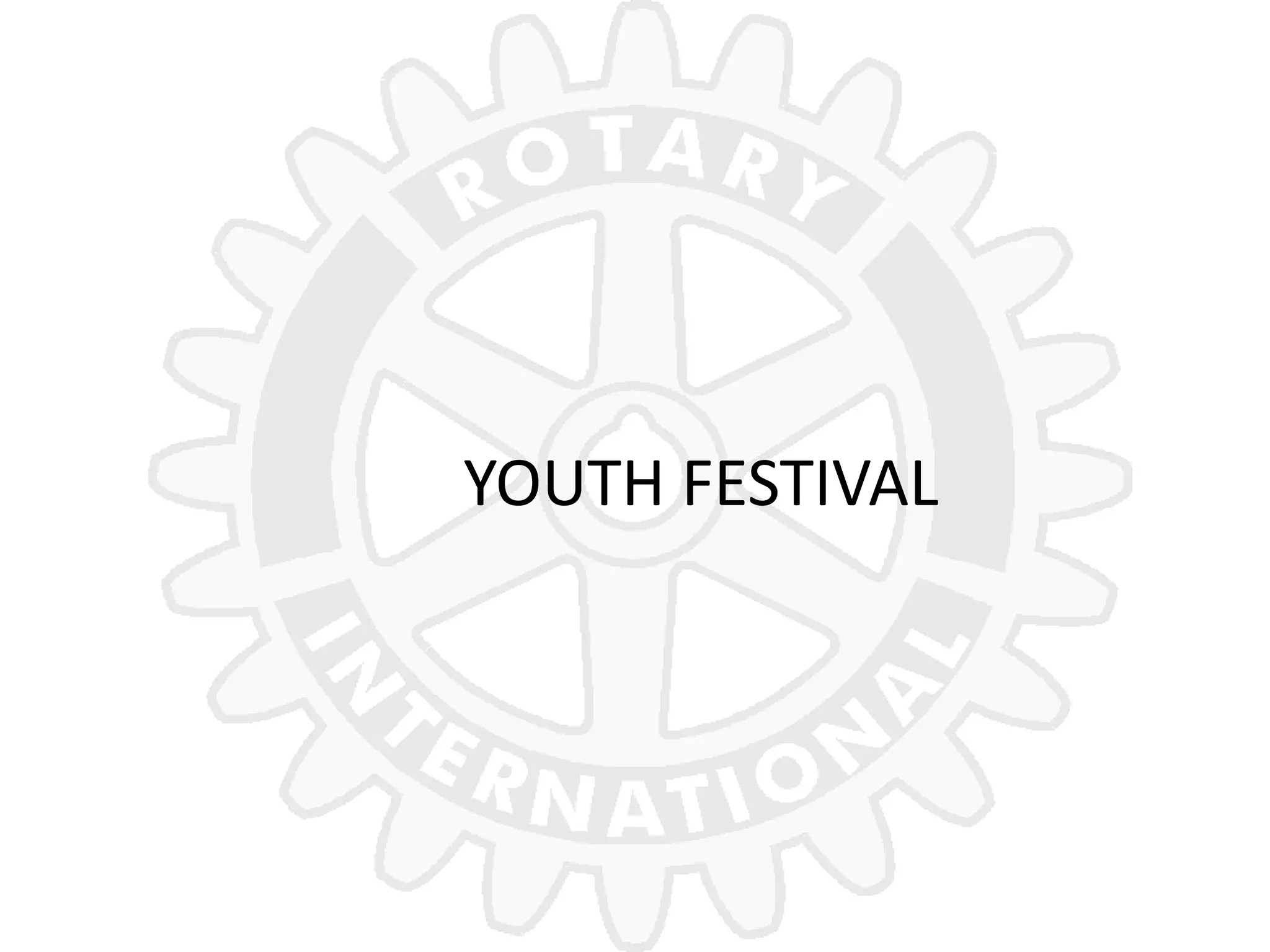 YOUTH FESTIVAL
 