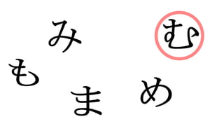 Hiragana practice mamimumemo | PPTX