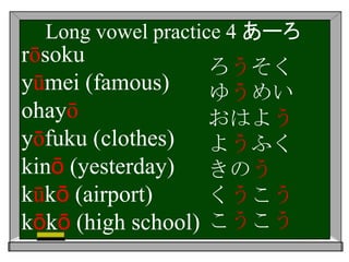 Hiragana Rules Hiragana Rules