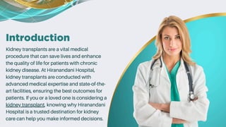 Hiranandani Hospital Kidney Transplant [What You Need to Know].pdf
