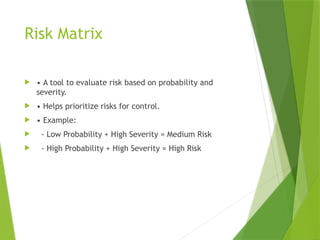 Hazard Identification and Risk Assessment | PPTX