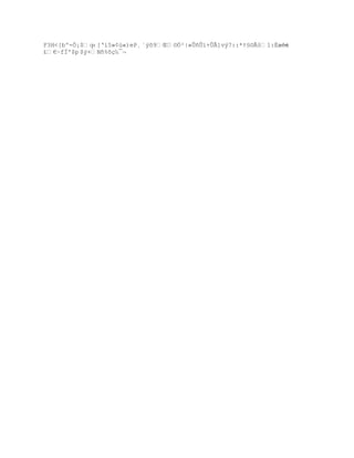 F3H<[bº-„¡$q‹[Ři5»¡œ«)eP¸ ªŨš9Œ
                                 ¨„²|»Õ•Õ”+ÕÃ]vŨ7::*Ÿ£¨Ã£1:Èæ†
                                                                -
¢€~fÏ'$p $Ũ+N•%šŒ‰¯¬
 