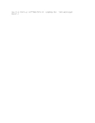 6«u # s] Ë+A^z.ÿ ×ž7©ř€BZ-Î¶ř¢ŔUŸ Ŕo¤QK62p Éú×   ^x•R æ£§Il±ýµÒ
KävlF J
 