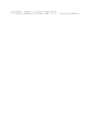 El°PŕîÜwkU} ¯×kßKõ!×• }nÿ £Ř„Zøţ´³µµÑš <Þd[½Ò
YÕ—±*Ø†‚ŸŠ¦§+T¶·•F·¡ÔŽ³Gyoev·×70
                                   •ñF *o bÝ     š˜-JÏSŠil&–¢ŢW
                                                                •ÛiP N
 