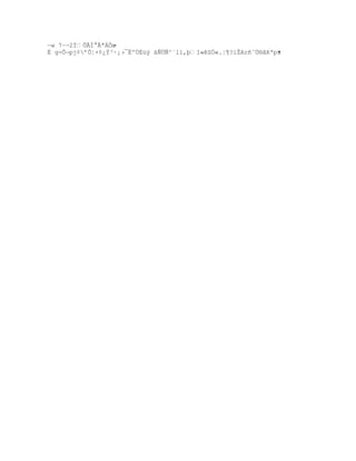 ŕw 7Ŕŕ2ÏÕÃÍ ÂªÁÕœŔ
É g-Õ¬pj¢řÕŤ×¡¿ŧ³·¡›¯ËºÔ‚žÿ áÑÜÑ^`l”,ŪI«Z„«.Ť¥?iŢAr•ˆ…§‹Rªpž
                                                              •
 