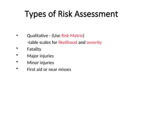 Comprehensive Guide to Hazard Identification, Risk Assessment, and ...