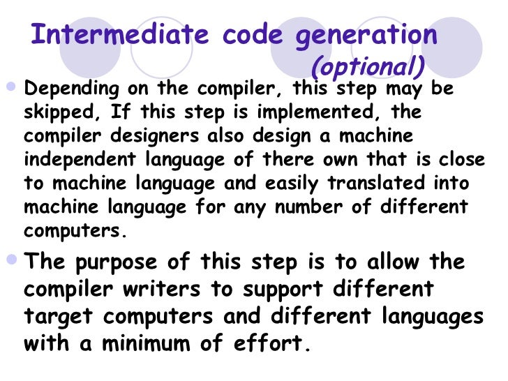 How a Compiler Works