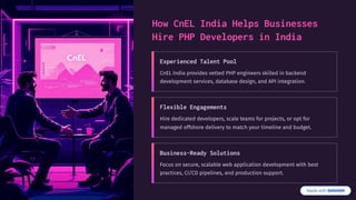 Hire PHP Developers in India to Build Secure, Scalable, and Business ...