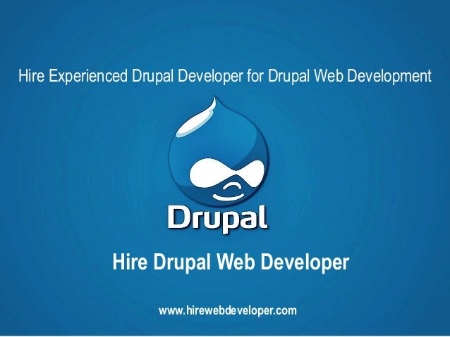 Drupal web developer job description Drupal web developer job description