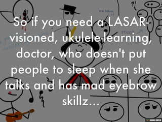 Hire Me: A stick figure CV