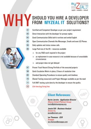 MYZEAL IT-Hire Software & Web Application Developer