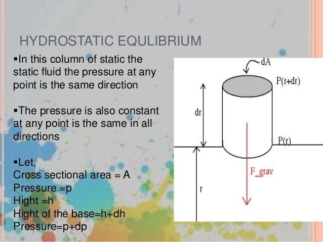 Hydrostatic Equilibrium Pdf | The Hydrostatic Equation – FYZQL