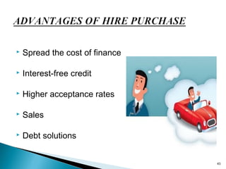 

Spread the cost of finance



Interest-free credit



Higher acceptance rates



Sales



Debt solutions
43

 