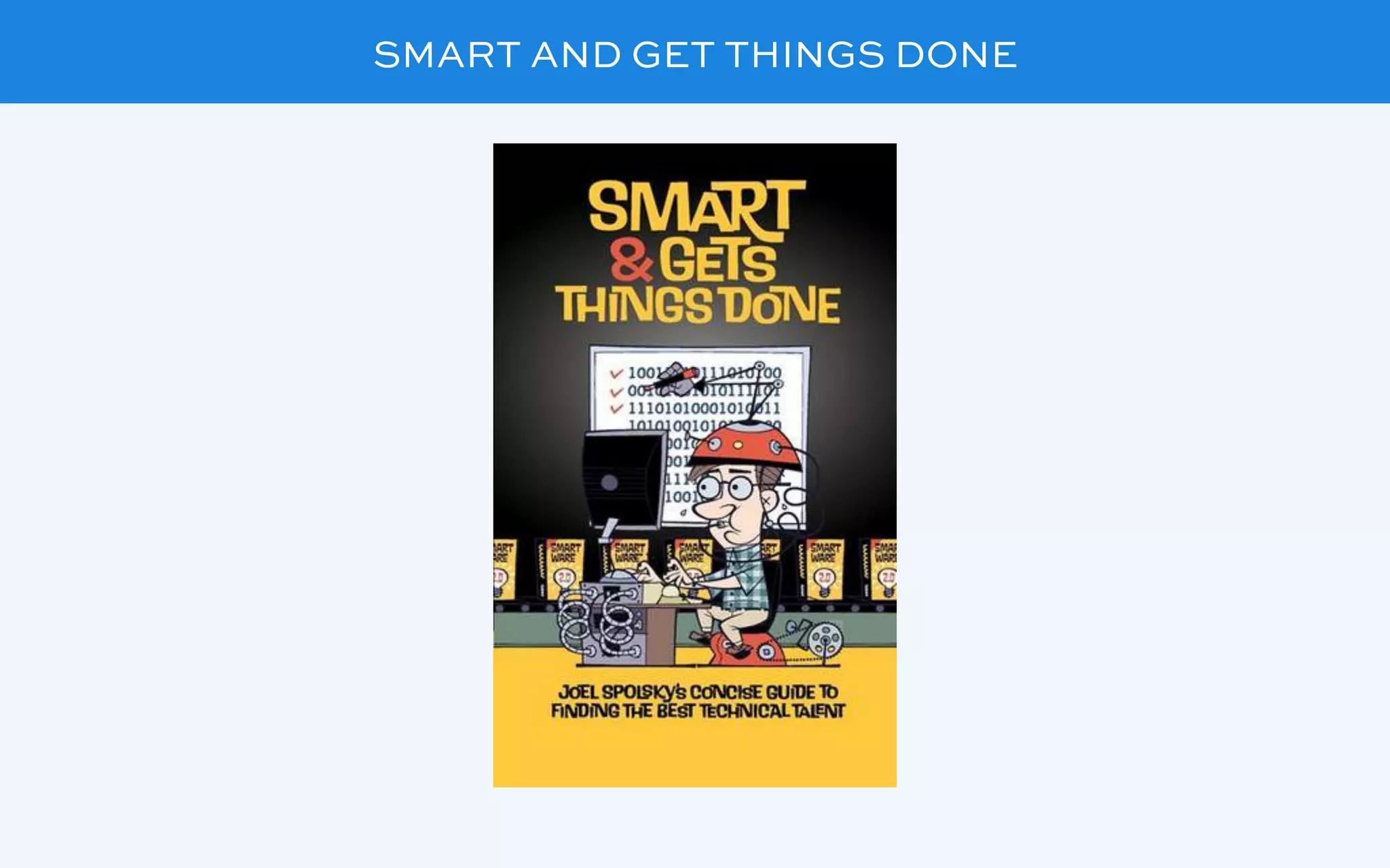 SMART AND GET THINGS DONE
 