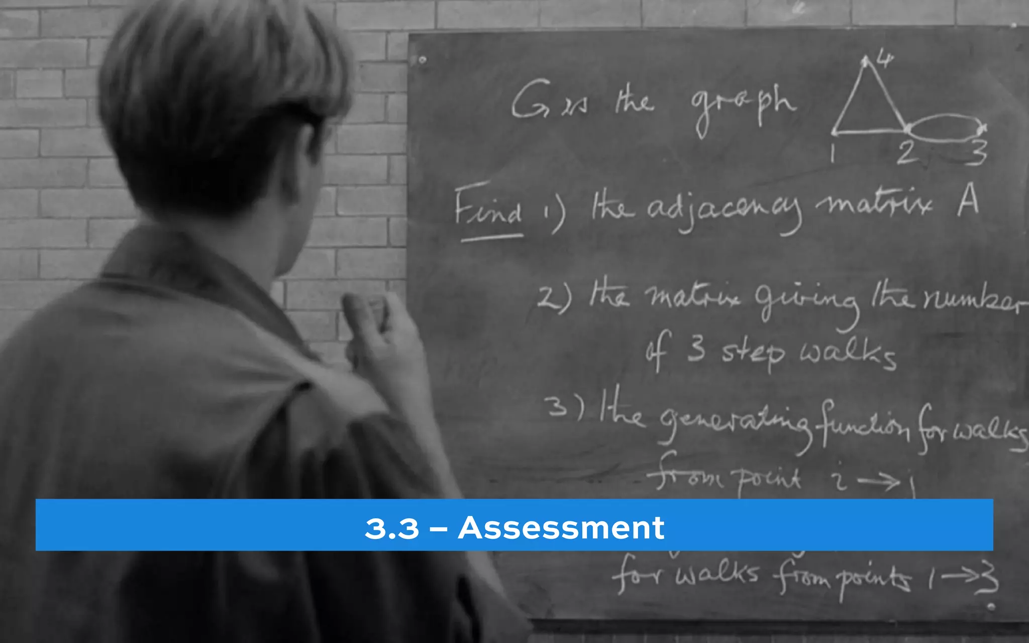 3.3 – Assessment
 