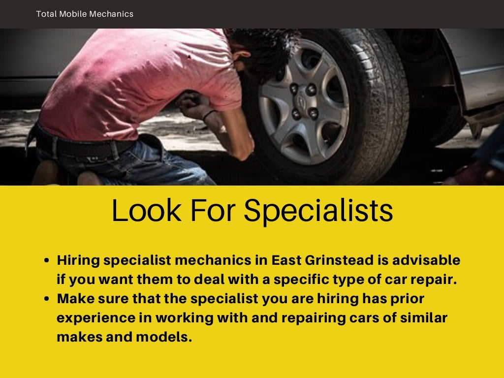 Hire the best mechanics in east grinstead with a limited budget