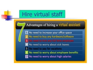 Hire virtual staff 