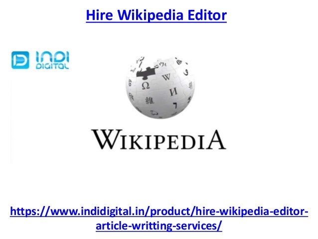 what is hire wikipedia editor photo editor wikipedia