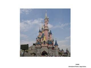 PARIS
Disneyland Parkea dago bertan.
 