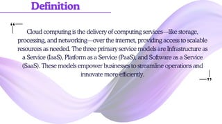 Digital Transformation in Cloud Computing - Scalability and Flexibility