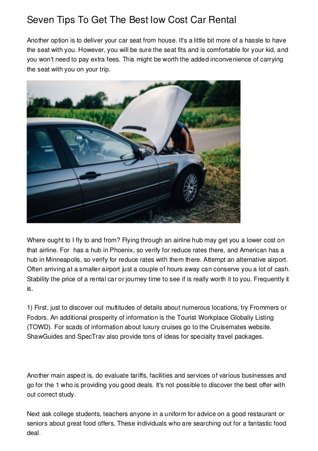 best low cost car seat