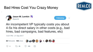 Bad Hires Cost You Crazy Money
 