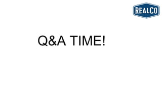 Q&A TIME!
 