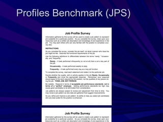 Profiles Benchmark (JPS) 