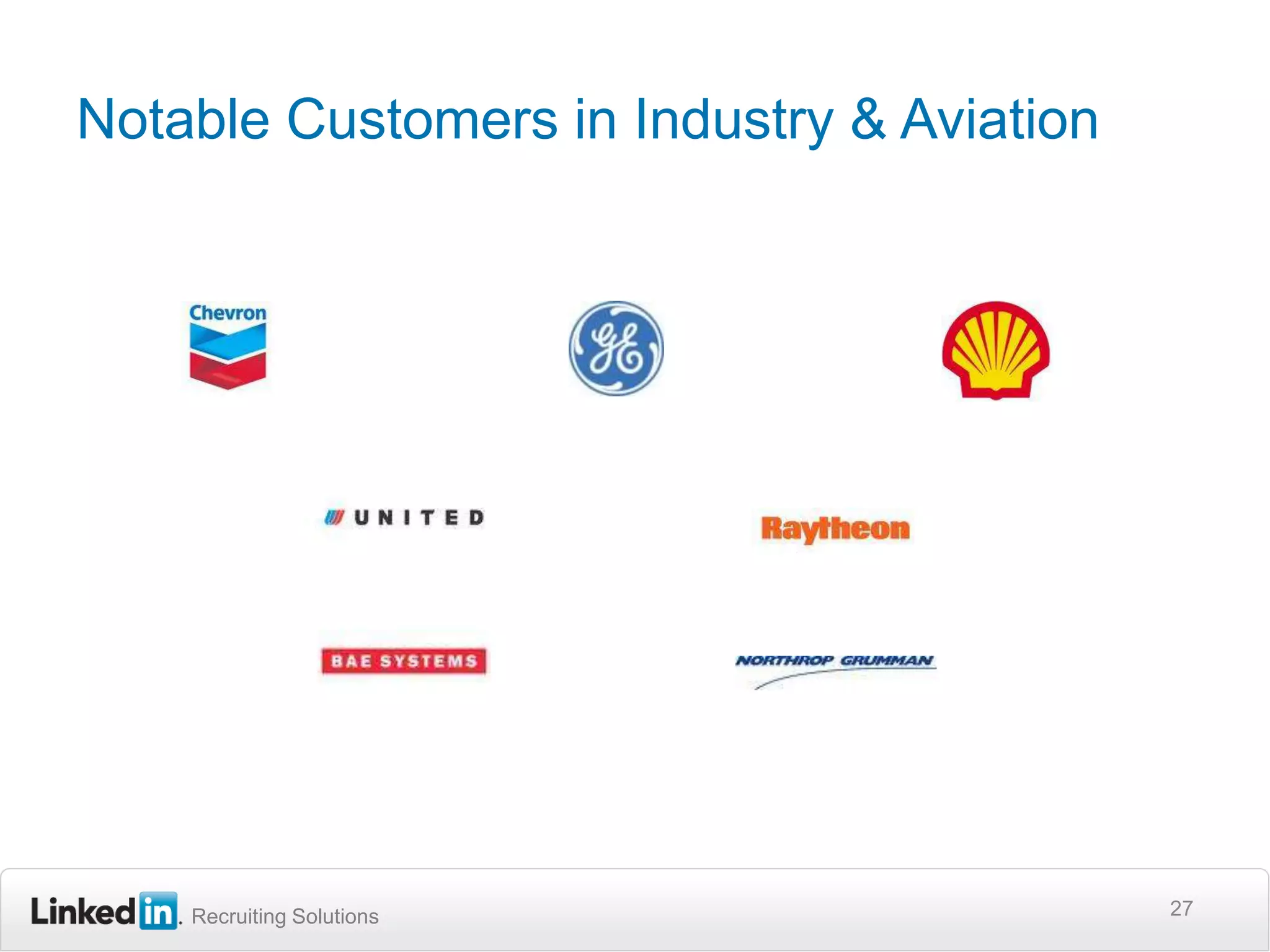 Notable Customers in Healthcare & Pharma26