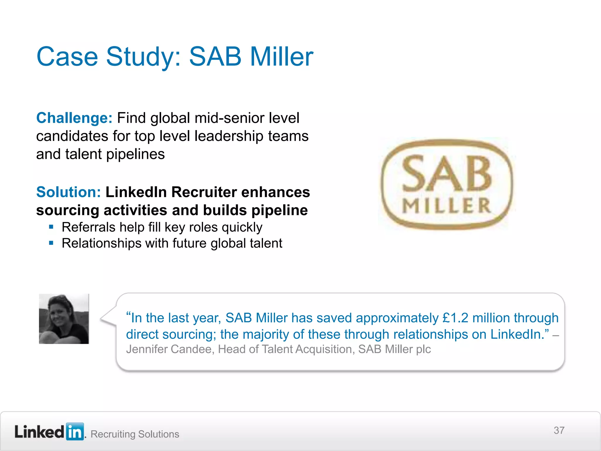 Over $1M USD in annual savings“No more post-and-pray. We find better depth and breadth of candidates, plus we’re saving over $1 million this year.”– Elisa Bannon, Director of Talent Acquisition, U.S. Cellular