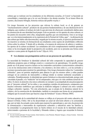 Hirmas r carolina (2009) educar en la diversidad cultural lecciones ...