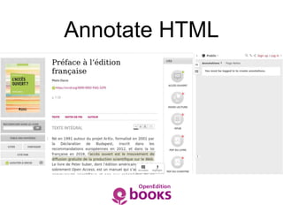 Annotate HTML
 