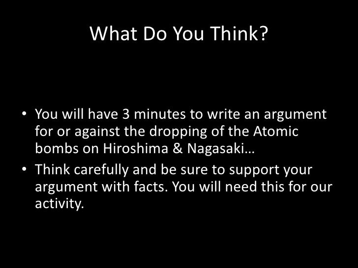 a debate about the real reasons for the dropping of atomic bombs in japan Essay about the debate over truman's use of the atomic bombs essay about the debate over truman's use of the atomic bombs of dropping the bomb on japan. a debate about the real reasons for the dropping of atomic bombs in japan Essay about the debate over truman's use of the atomic bombs essay about the debate over truman's use of the atomic bombs of dropping the bomb on japan.