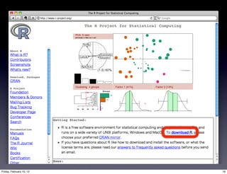 Friday, February 10, 12   19
 