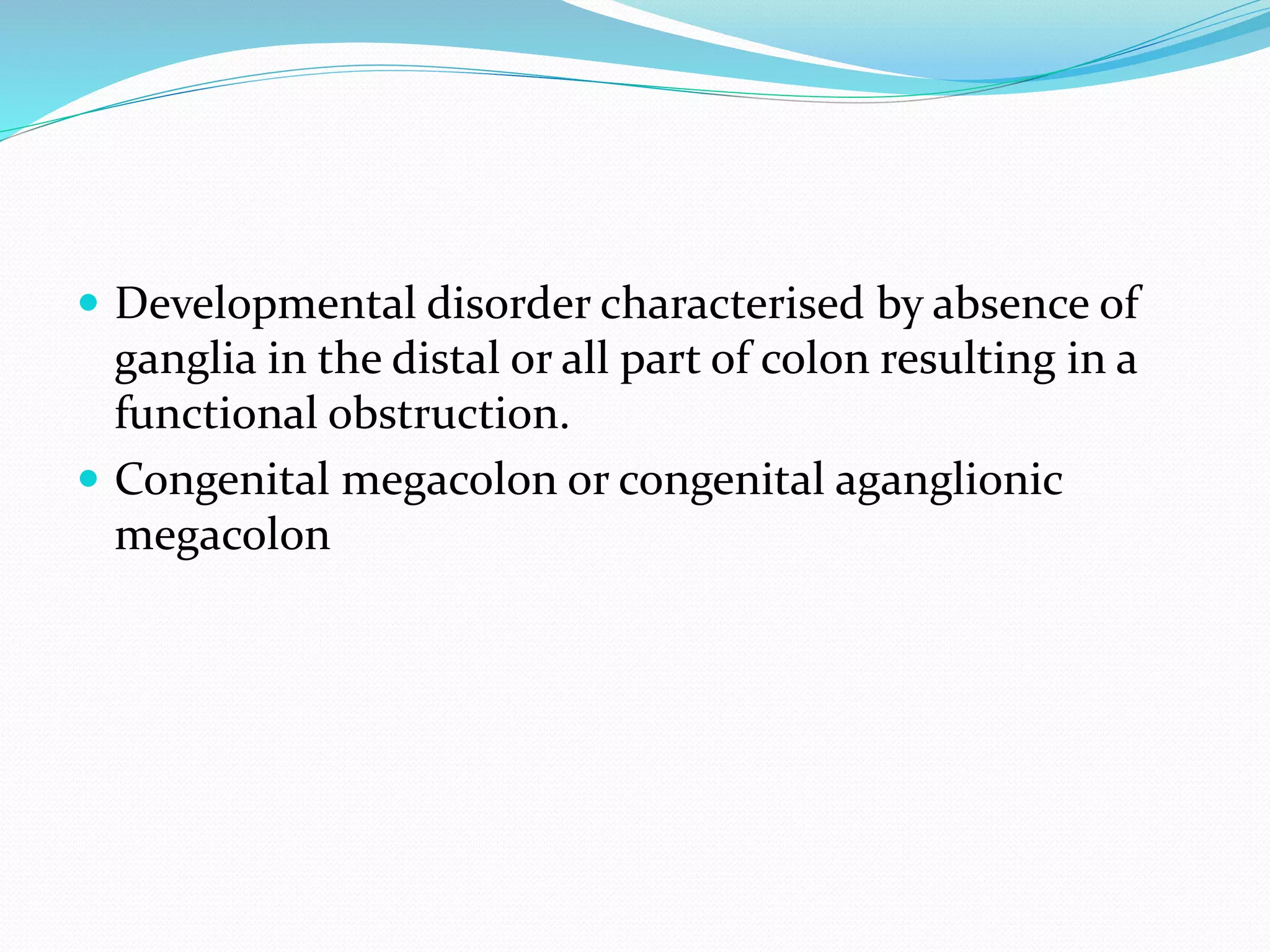Hirschprung's disease | PPTX