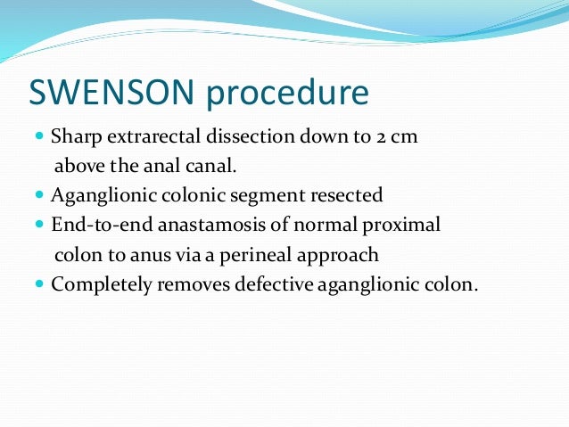 Hirschprung's disease