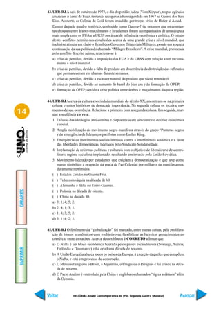 História Geral e do Brasil