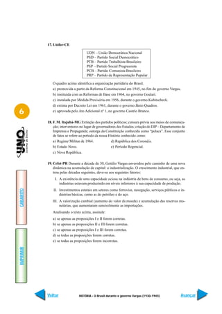 História Geral e do Brasil