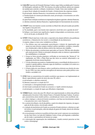 História Geral e do Brasil